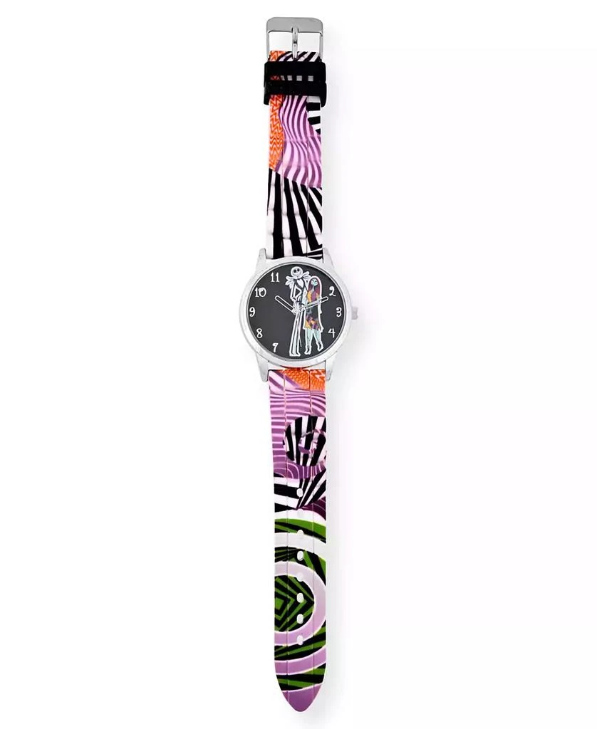 Disney Children
s Nightmare before Christmas Analog Black Silicone Strap Watch 32mm 2