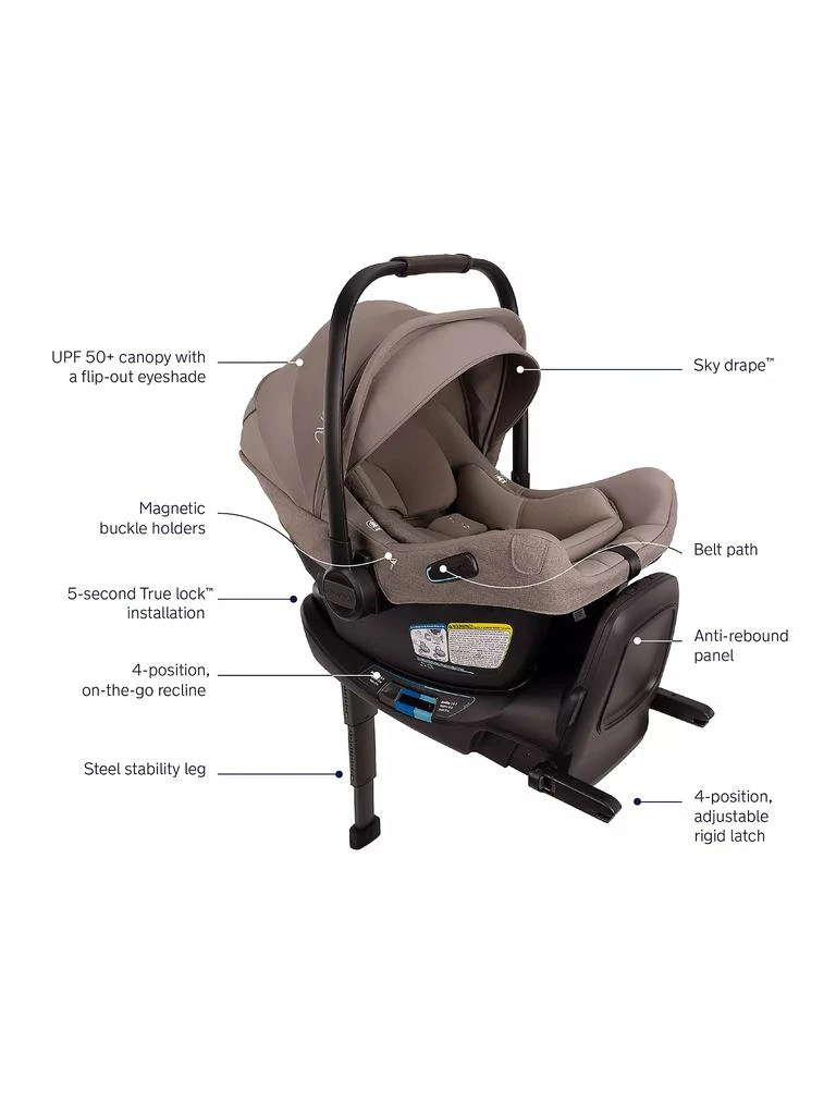 Nuna PIPA Aire RX Car Seat + Pipa Relx Base 5