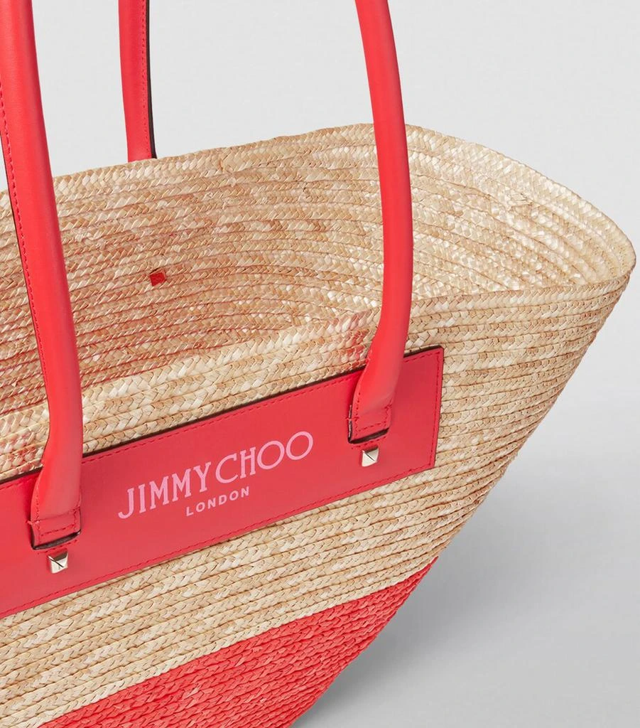 Jimmy Choo Beach Basket Tote Bag 2