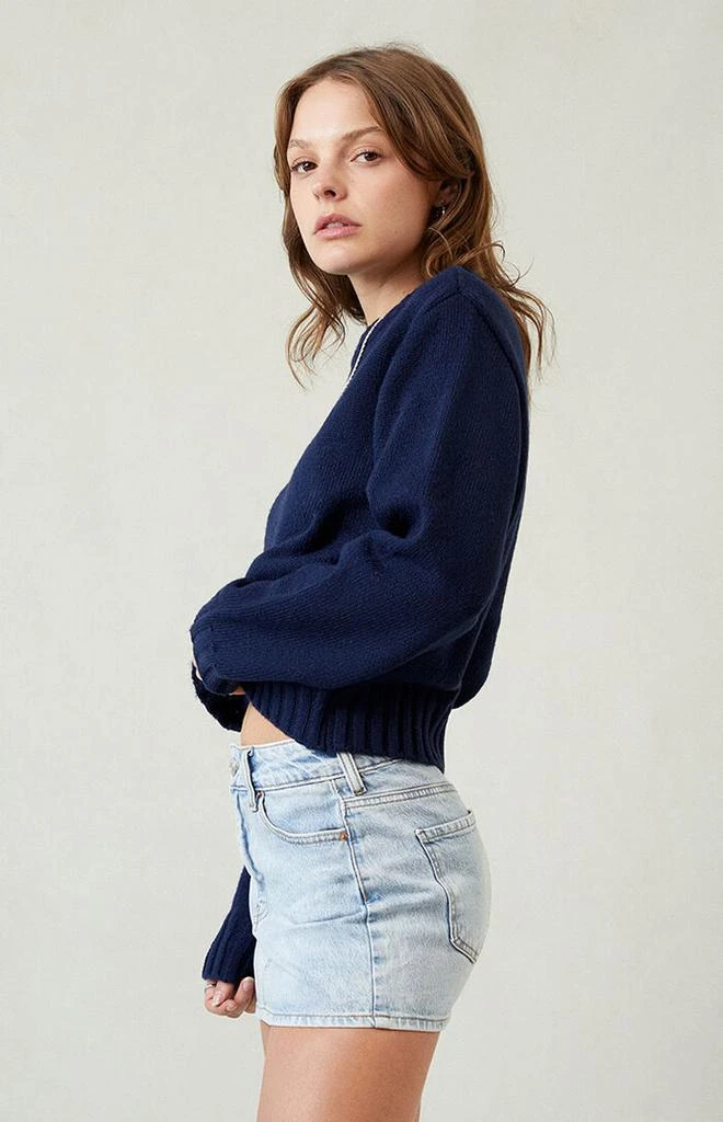PacSun Bella Stretch Light Indigo Denim Mini Skirt 2