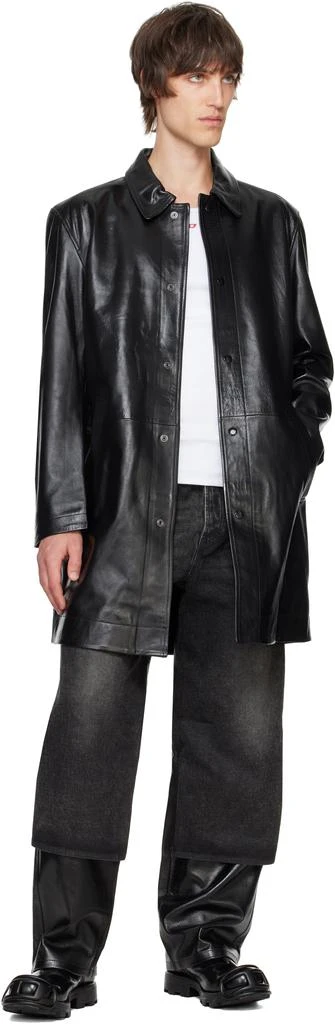 Diesel Black D-Hammer Bt Zip D Boots 5