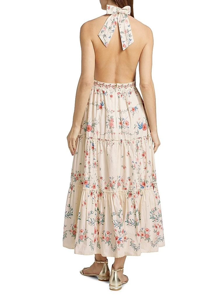 Agua by Agua Bendita Consuelo Mosqueta Floral Midi-Dress 5