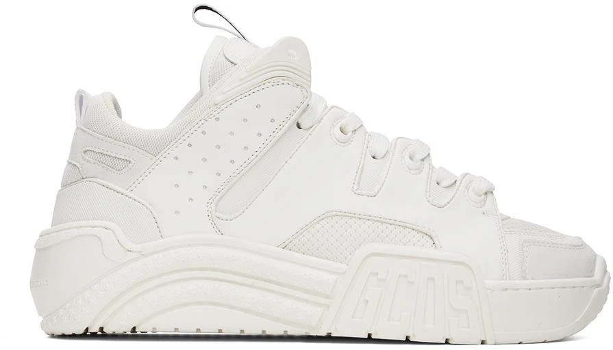 GCDS White Skate Sneakers 1