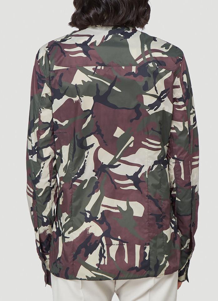 Kwaidan Editions Kwaidan Editions Camouflage Print Shirt