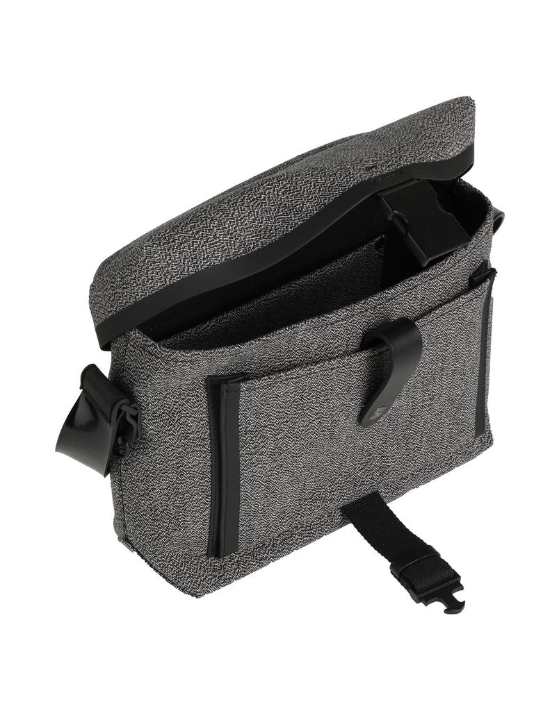 バッグ 04AW Maison Margiela Messenger Bag MAISON MARGIELA Leather-trimmed twill messenger bag | THE OUTNET