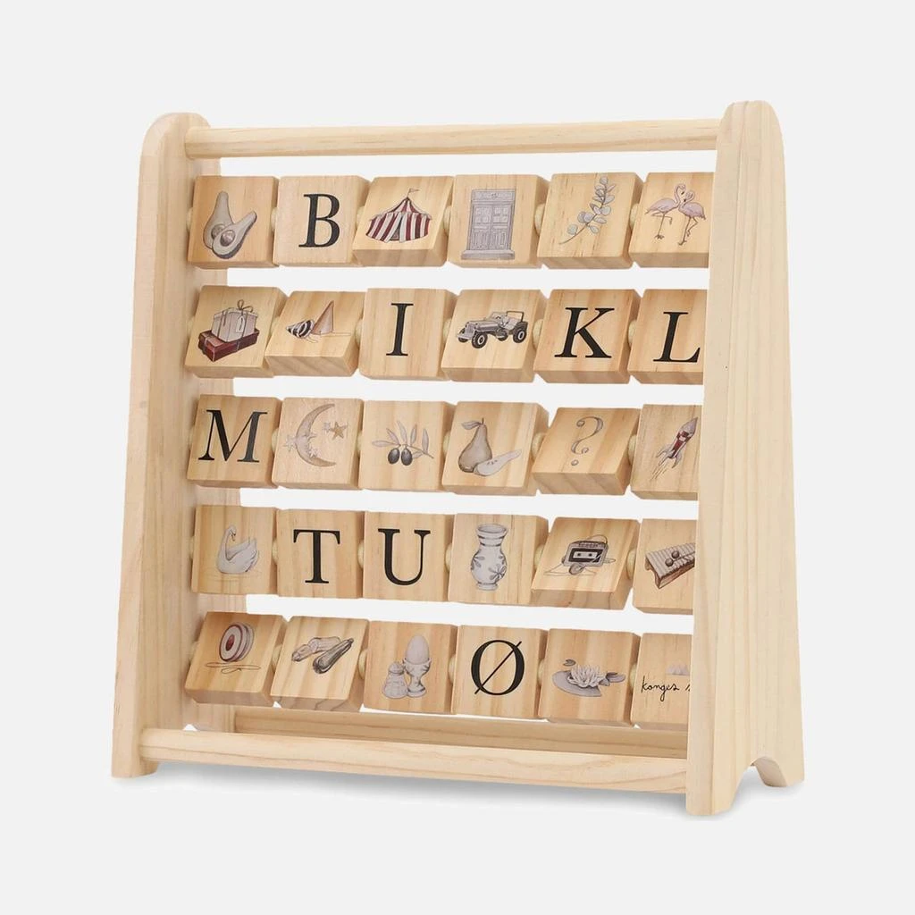 Konges Sløjd Konges Sløjd ABC Wooden Block Frame 1