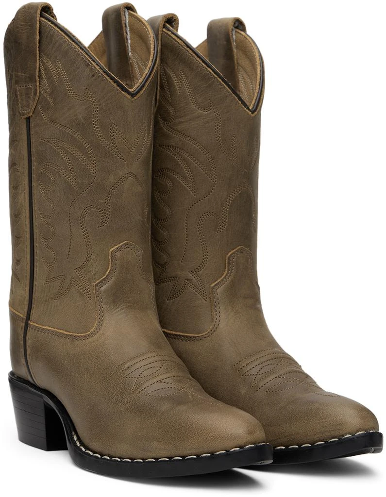 Bootstock Kids Brown Dessert Boots 4