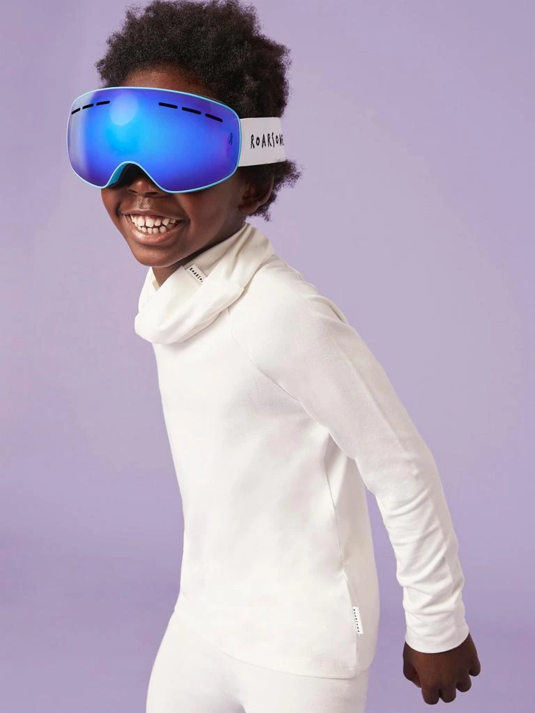 Roarsome Kids Ski Goggles in Blue 2