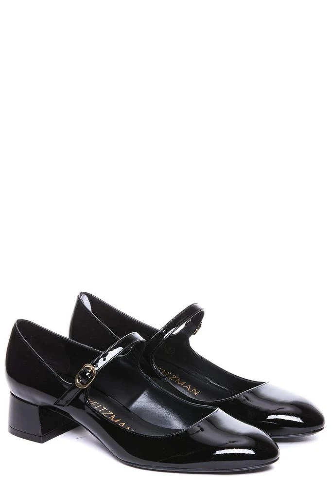 Stuart Weitzman Stuart Weitzman Mary Jane Block Heeled Pumps 3