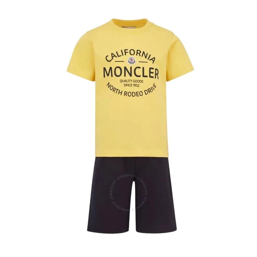 Moncler Logo-Print Cotton T-Shirt Set 1