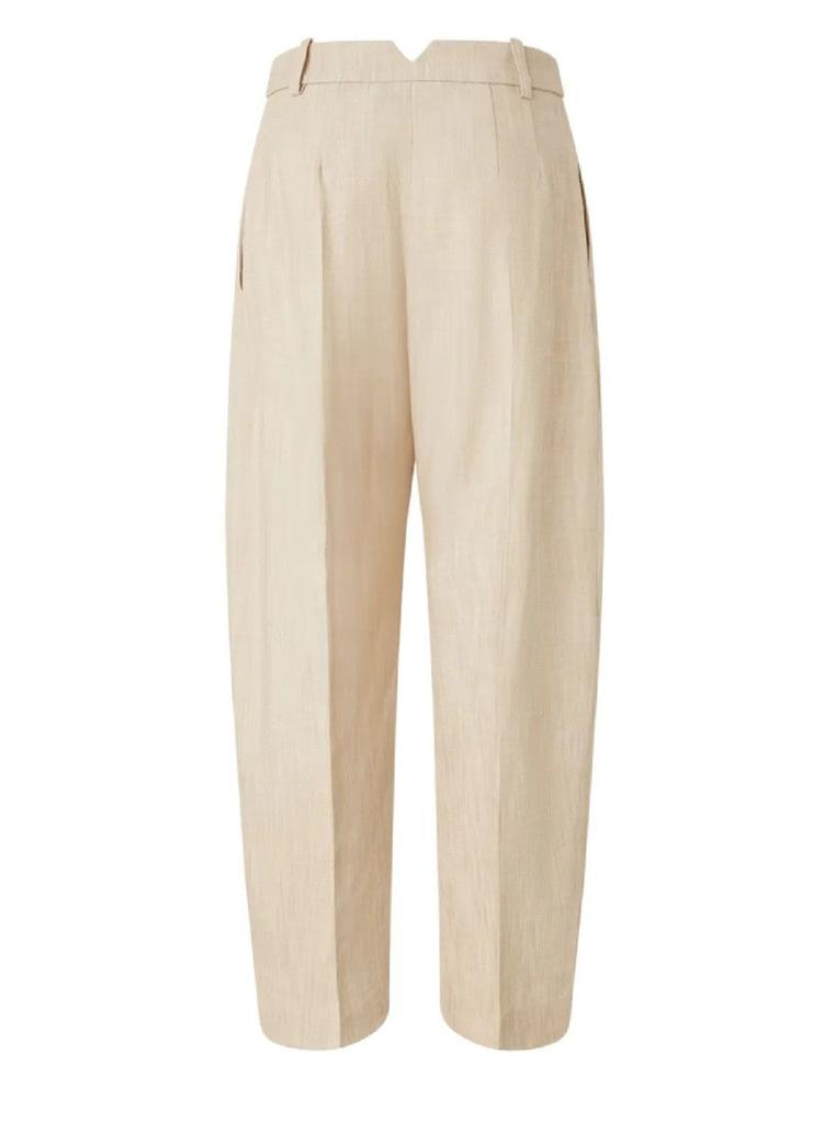 PINKO High-Waisted Trousers With Pleated Front
