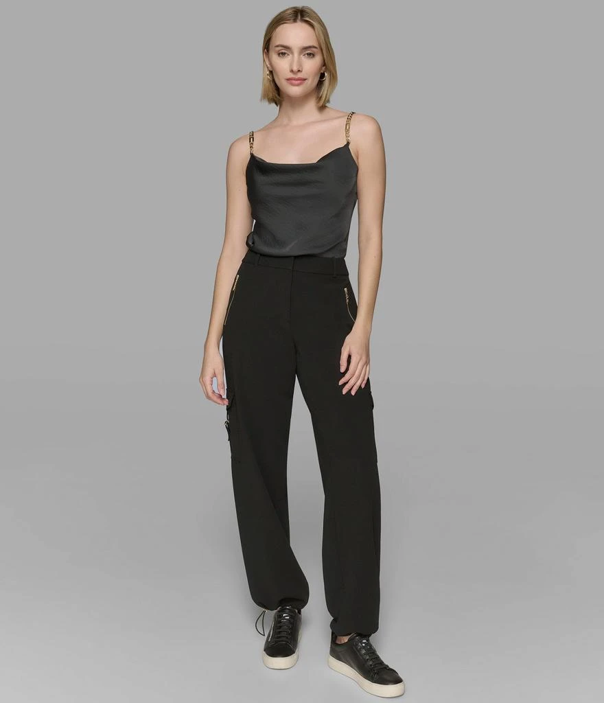 Karl Lagerfeld Paris SILKY CARGO JOGGERS 6