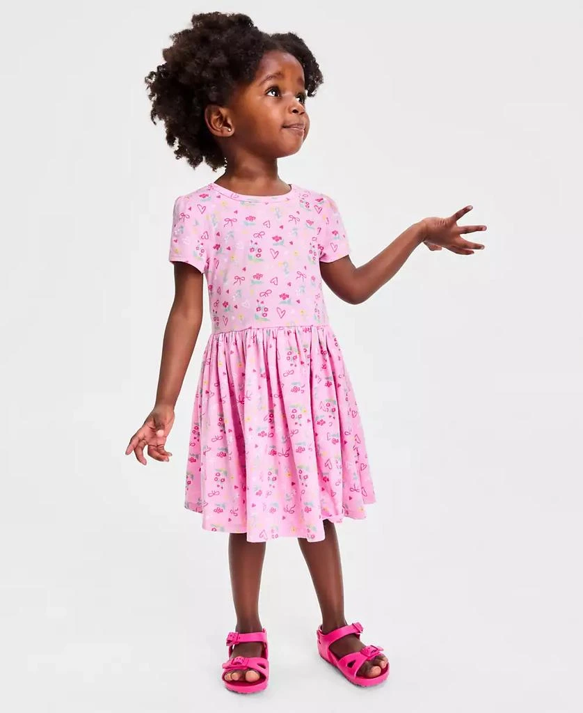 Epic Threads Girls
 12M-5T Hearts 
Bows Printed Dress, Macy
s Exclusive 5