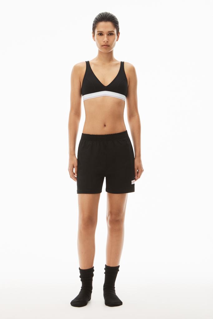 Alexander Wang Unisex Short in Heavy Cotton Jersey