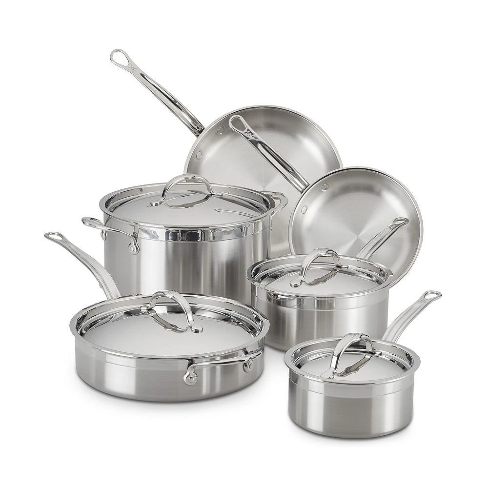 Hestan ProBond™ Forged Stainless Steel 10-Piece Cookware Set 1
