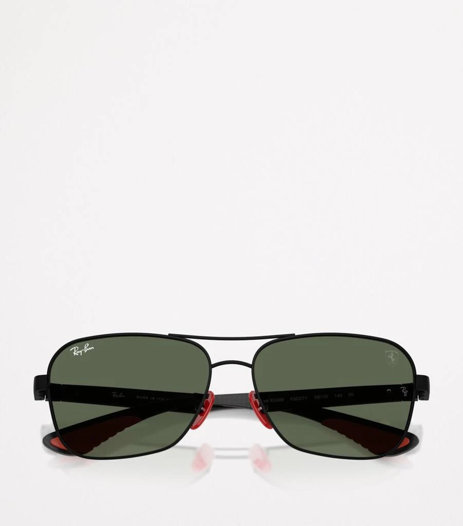 Ray-Ban x Scuderia Ferrari RB8336M Square Sunglasses 5