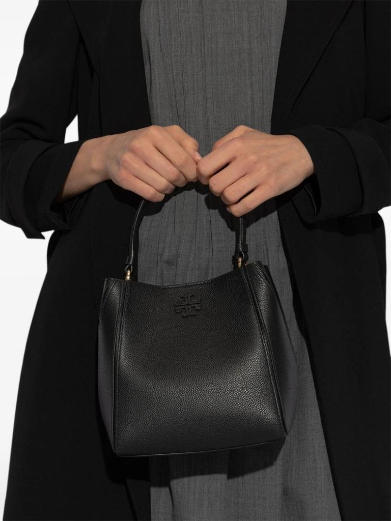 Tory Burch TORY BURCH - Mcgraw Small Leather Bucket Bag 1