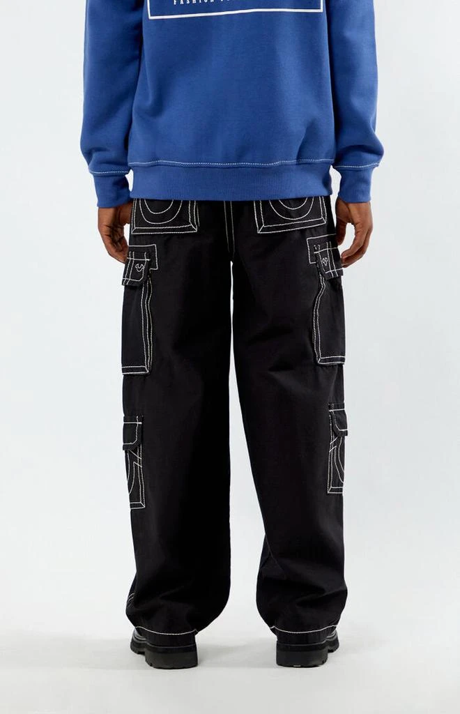 True Religion Big T Baggy Cargo Pants 4