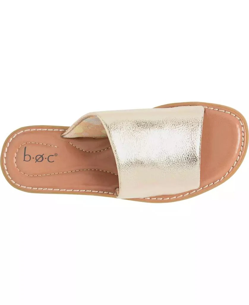 b.o.c. Women's Keely Flat Slide Comfort Sandals 4
