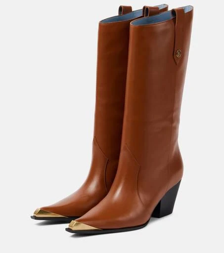 ETRO Leather cowboy boots 5