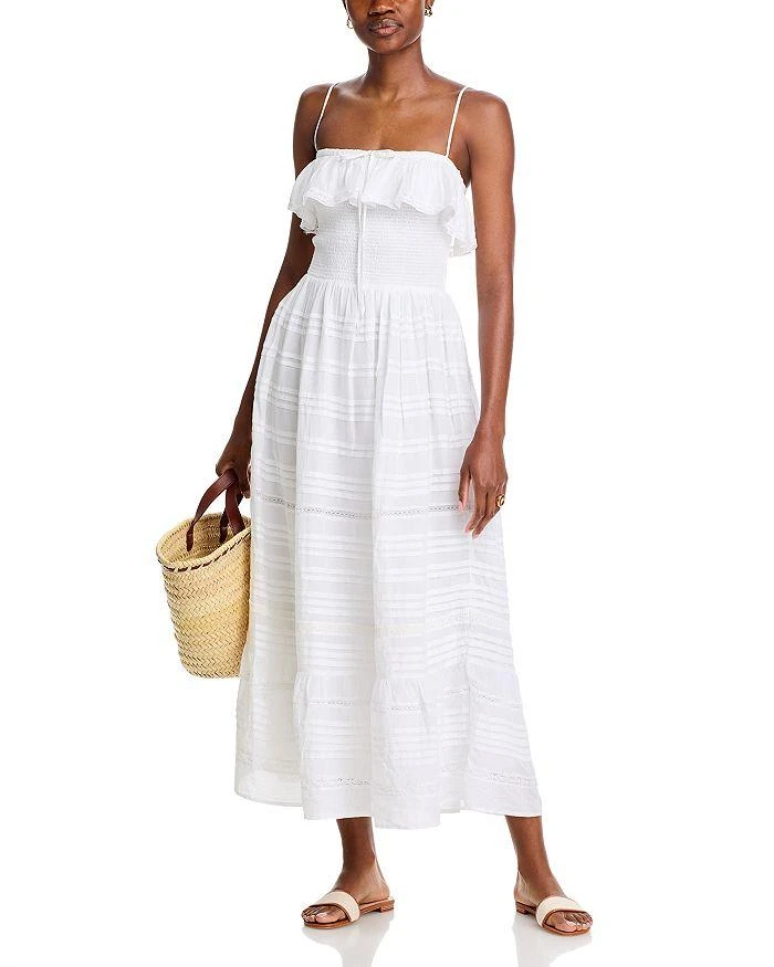 Vineyard Vines Pintuck Striped Maxi Dress 3
