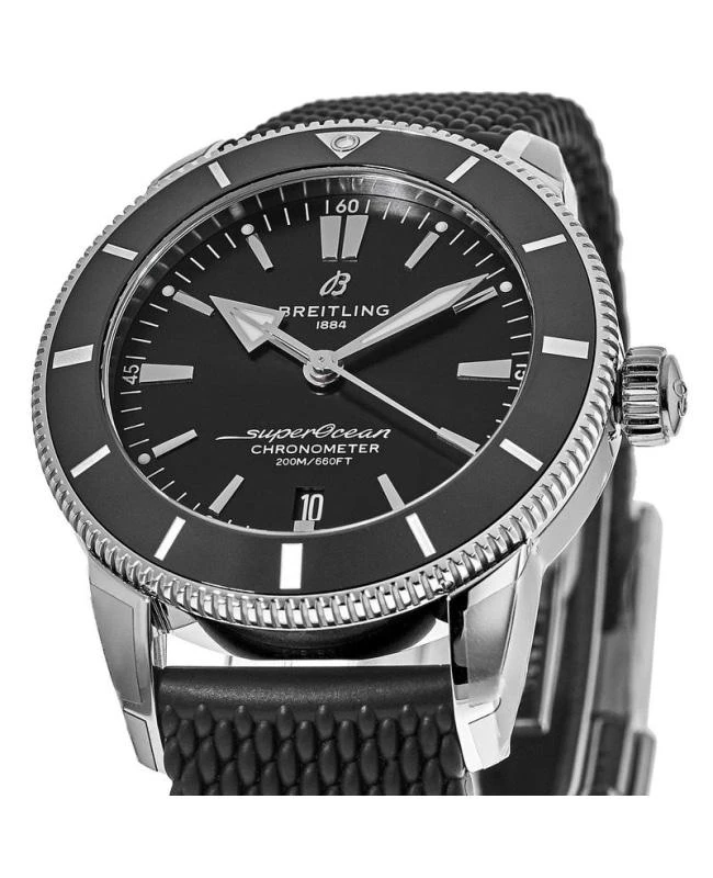 BREITLING Breitling Superocean Heritage Automatic 44 Black Ceramic Rubber Strap Men's Watch AB2030121B1S1 2