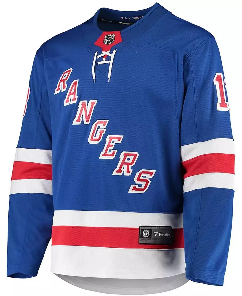 47 Brand Men's Alexis Lafreniere Blue New York Rangers Premier Breakaway Player Jersey 3