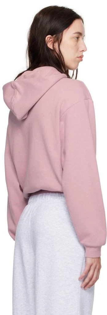 SKIMS Pink Cotton Fleece Classic Hoodie 3