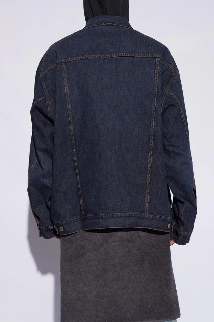 Balenciaga Balenciaga Button-Up Denim Jacket 3