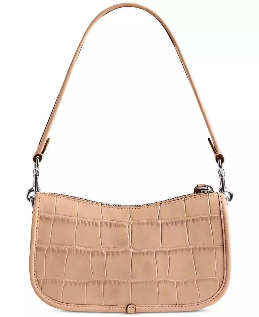 Coach Embossed Croc Leather Swinger 20 Shoulder Bag 4