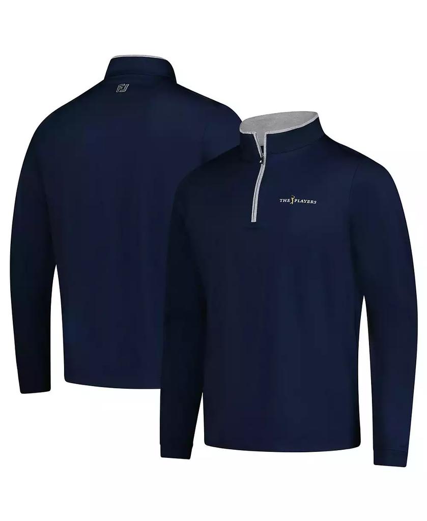 FootJoy Men's Navy THE PLAYERS Lightweight Solid Quarter-Zip Sweatshirt