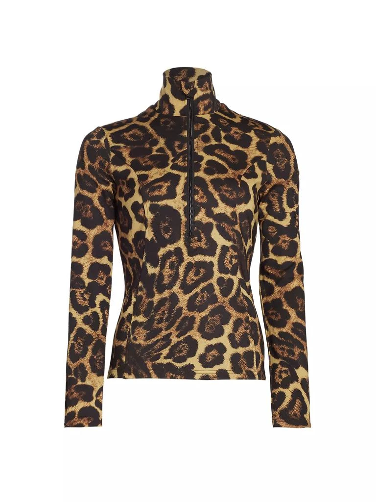 Goldbergh Leona Jaguar Stretch Interlock Ski Pullover 1