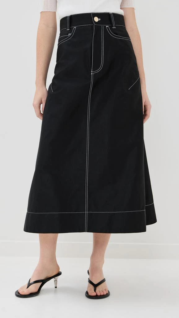 Meryll Rogge Flared Workwear Skirt 6