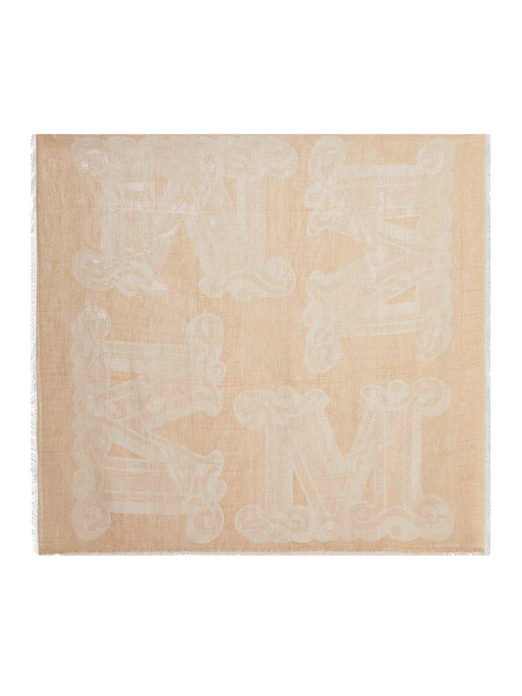 Max Mara Max Mara Logo Detailed Scarf