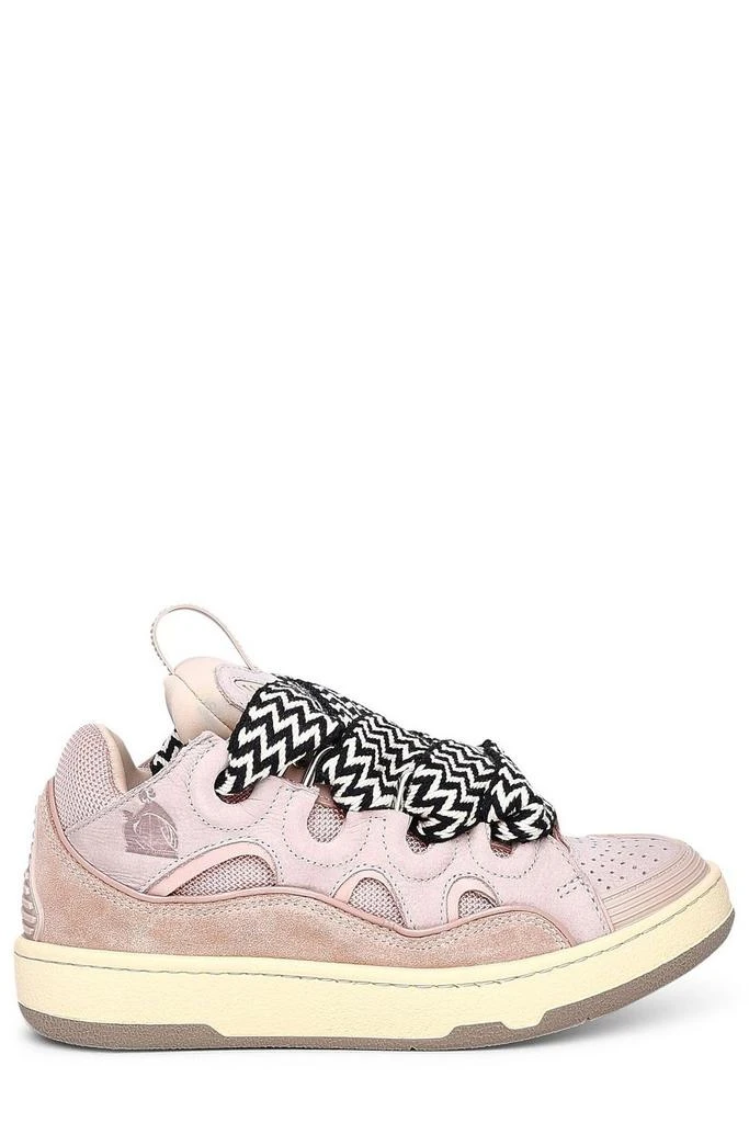 Lanvin Lanvin Curb Round Toe Sneakers 1