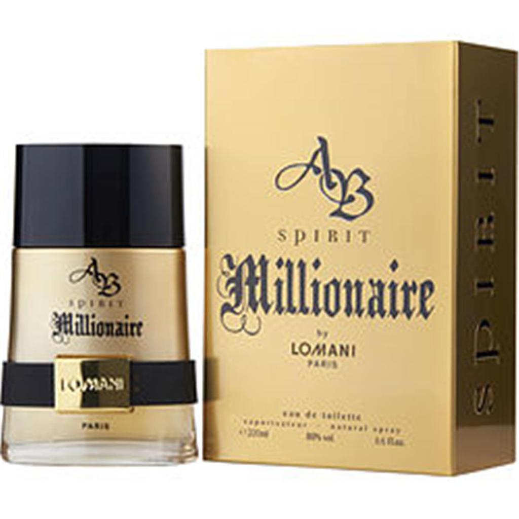 LOMANI 302936 6.6 oz AB Spirit Millionaire Eau De Toilette Spray for Men