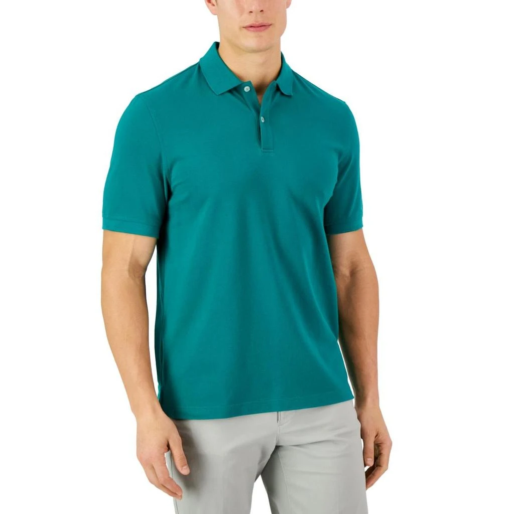 Club Room Mens Classic Fit Performance Polo Shirt 3
