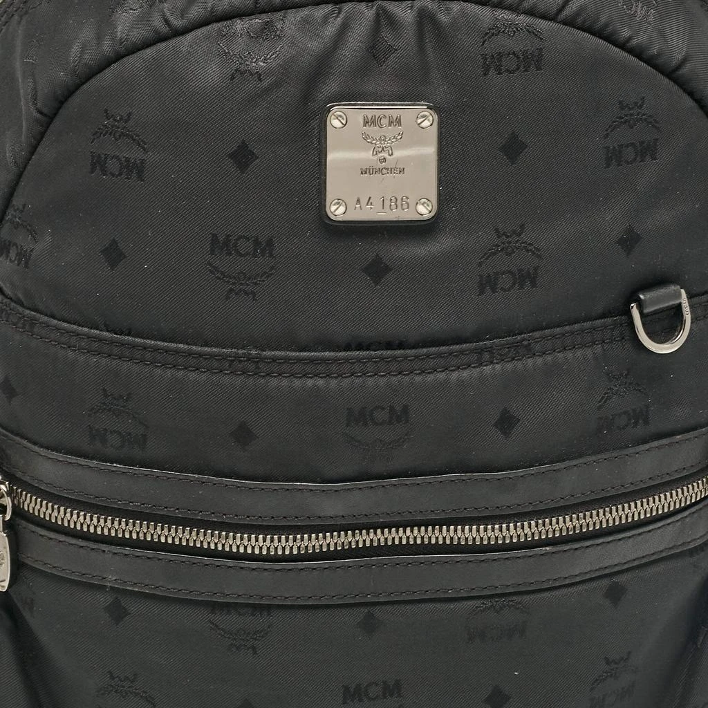 MCM MCM Black Visetos Nylon Stark Backpack 5