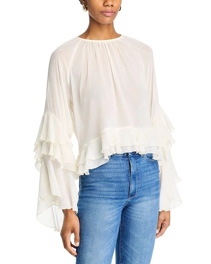 Lucy Paris Lis Ruffle Top 1