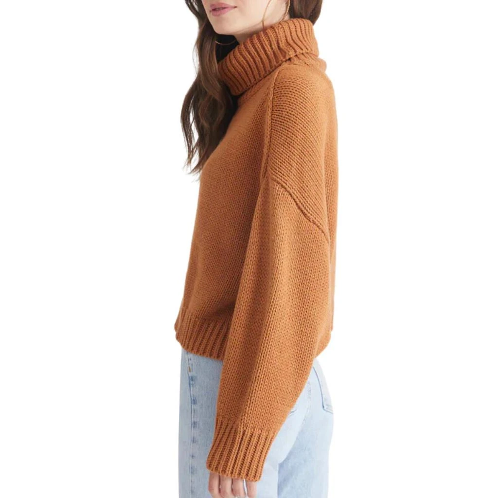 525 America Edie Chunky Turtleneck Sweater In Toasted Alomd 3