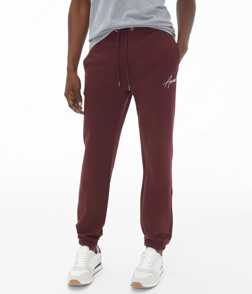 Aeropostale Aeropostale Men's Nyc Script Cinched Sweatpants 5