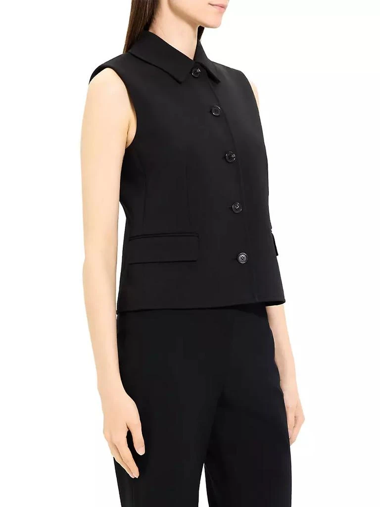 Theory Tailored Wool-Blend Vest 4