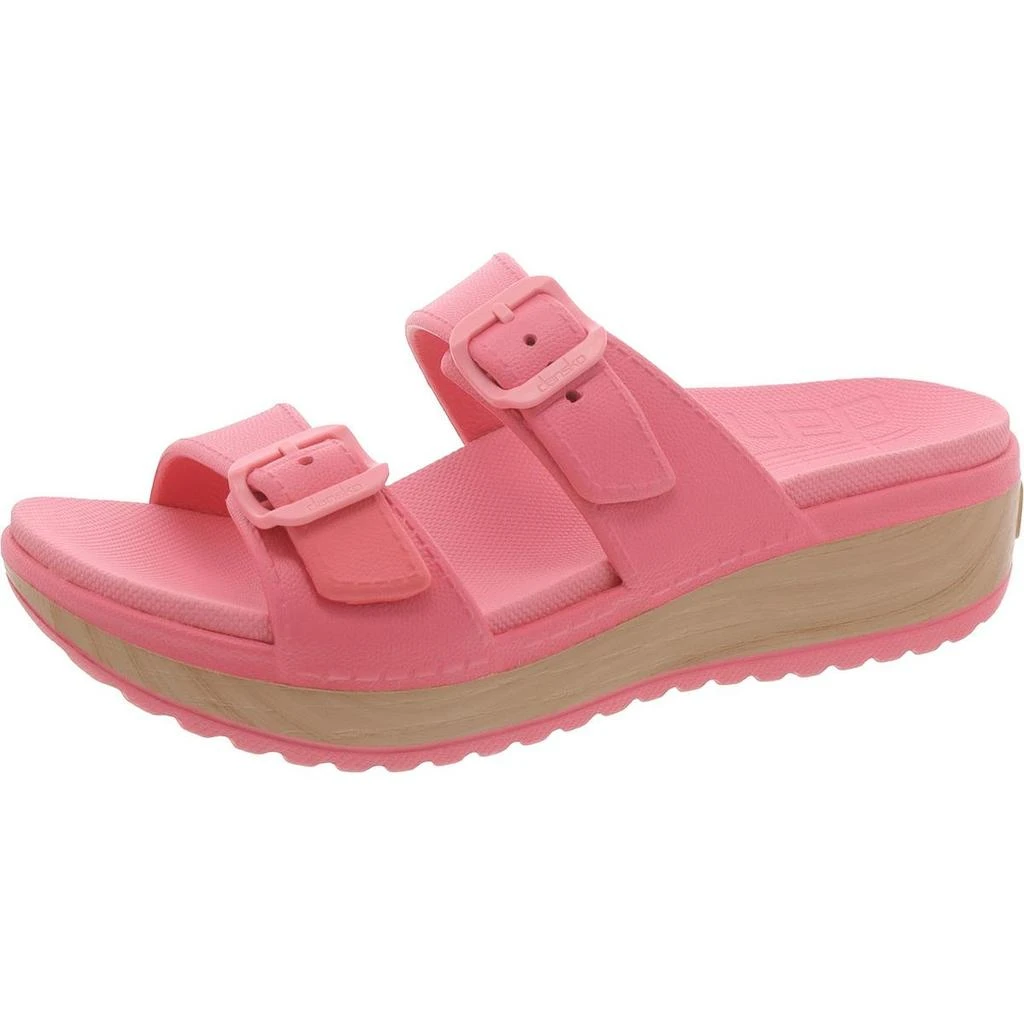 Dansko Womens Slip On Padded Insole Slide Sandals 1