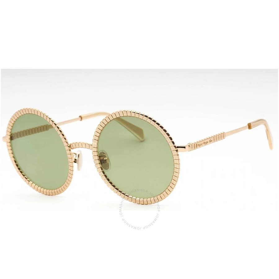Lacoste Green Round Ladies Sunglasses L252S RICKY REGAL 714 58 1