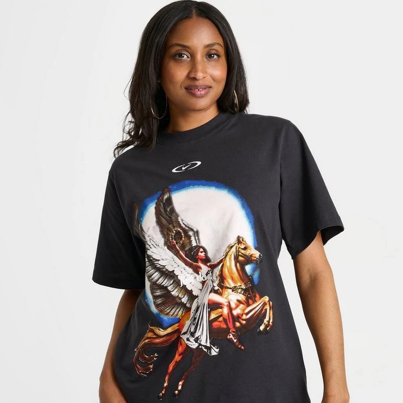NIKE Women's Nike Sportswear Essential Pegasus Oversized T-Shirt 5