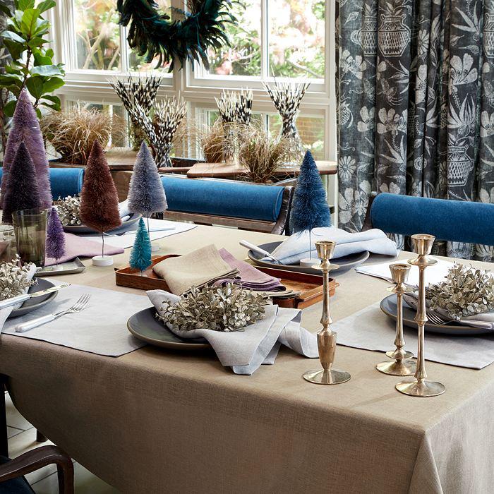 Matouk Chamant Tablecloth, 70" x 126"