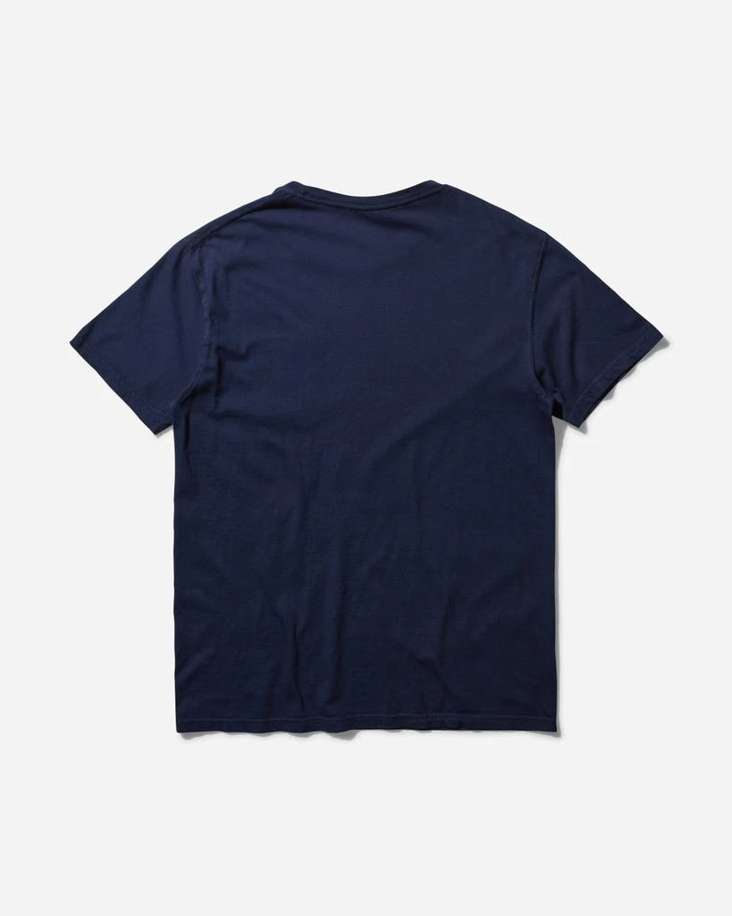 Noah Men's Core Logo Pocket T-Shirt Navy 2