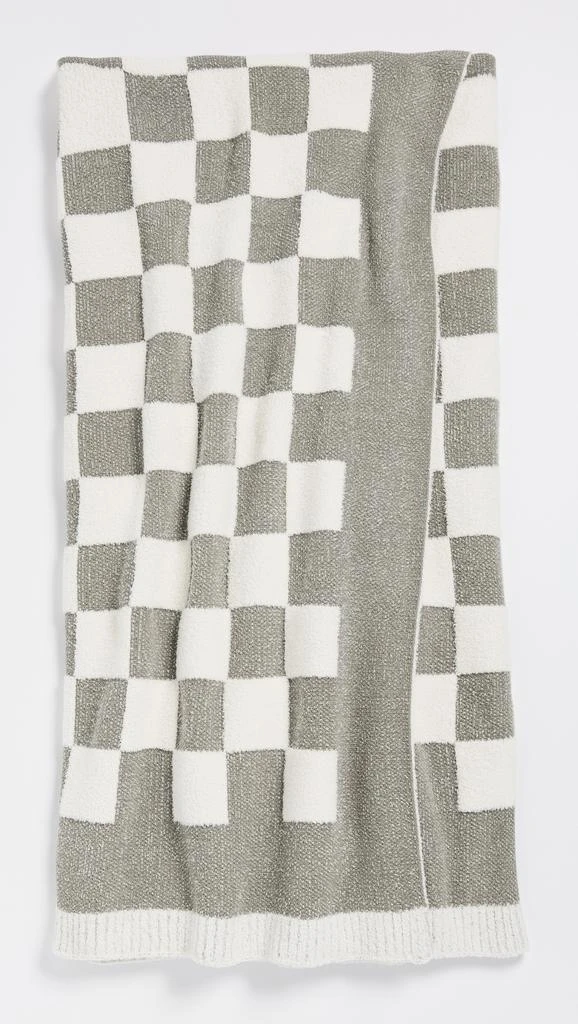 Barefoot Dreams CozyChic Cotton Checkered Throw 2