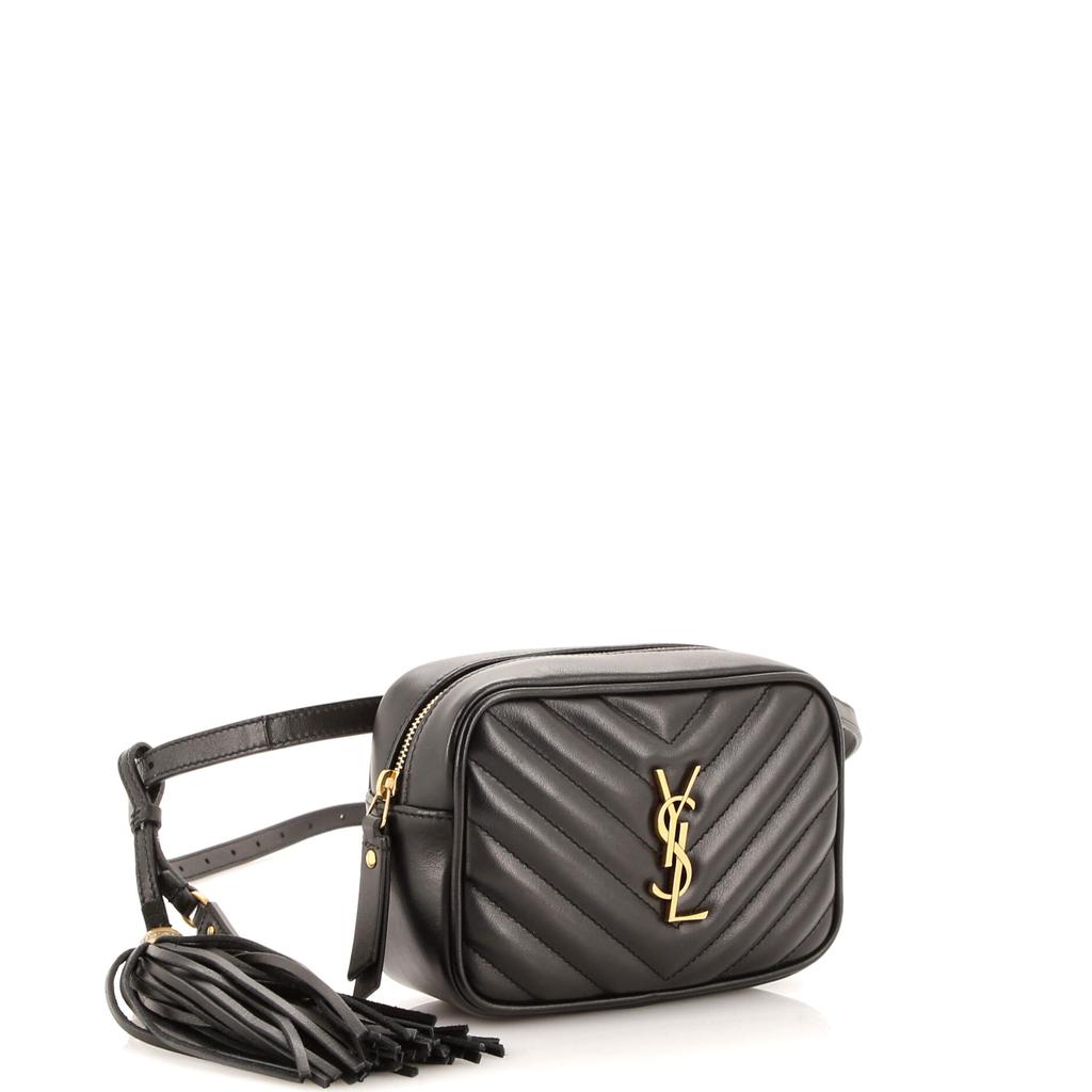 Yves Saint Laurent Lou Belt Bag Matelasse Chevron Leather