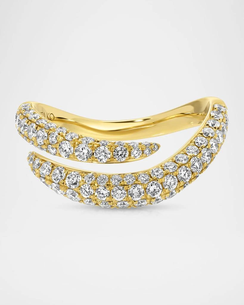 Anita Ko 18K Yellow Gold Diamond Zara Ring 1
